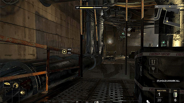 Move between covers to avoid being detected - Facing the Enigma - main quest - Main quests - Deus Ex: Mankind Divided Game Guide