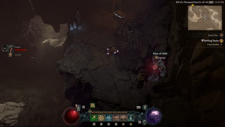 The path leading to Altar #1 is the same as the one to the Dark Ravine dungeon - Diablo 4: Altars of Lilith - Dry Steppes - Altars of Lilith - Diablo 4 Guide