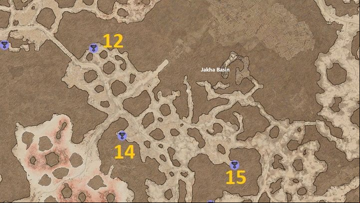 There are 3 Altars to discover in Jakha Basin - Diablo 4: Altars of Lilith - Dry Steppes - Altars of Lilith - Diablo 4 Guide
