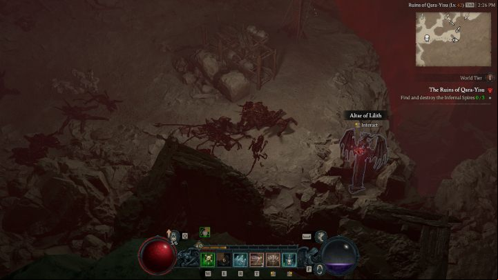 Altar #18 is at the edge of the location where you can find the Qara Yisu Stronghold - Diablo 4: Altars of Lilith - Dry Steppes - Altars of Lilith - Diablo 4 Guide
