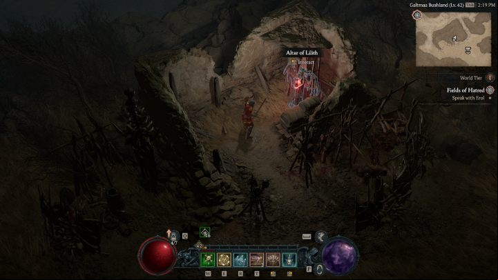 Altar #8 is south of the Temple of Rot - Diablo 4: Altars of Lilith - Dry Steppes - Altars of Lilith - Diablo 4 Guide