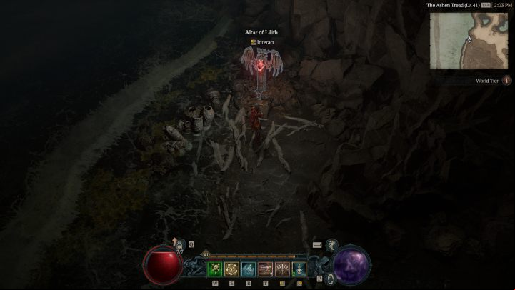 Altar #5 is right by the strait connecting the Frozen Sea to the Twin Seas - Diablo 4: Altars of Lilith - Dry Steppes - Altars of Lilith - Diablo 4 Guide