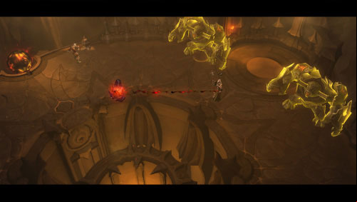Head forward and get ready for an unpleasant surprise - a new battle - The Black Soulstone - Quests - Diablo III Game Guide