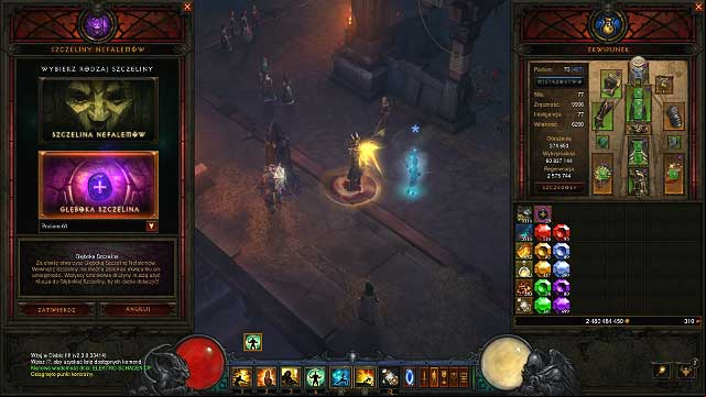 To open a Greater Rift, you just have to select this option in Nephalem Obelisk - Nephalem Rifts | Crafting - Crafting - Diablo III: Reaper of Souls Game Guide