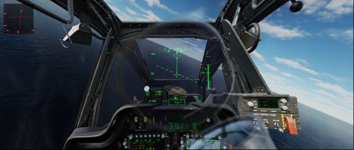 When flying fast, the helicopter turns just like an airplane - by tilting it to the side and pulling the Cyclic towards you - DCS AH-64D Apache: How to fly helicopter? - Basics - DCS AH-64 Apache Guide