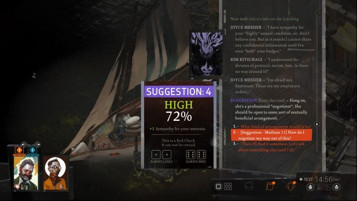 During this task, you'll investigate the problem of raw materials used to produce drugs being smuggled from Terminal B to Jamrock - Disco Elysium: The Jam Mystery - walkthrough - Other - Disco Elysium Guide