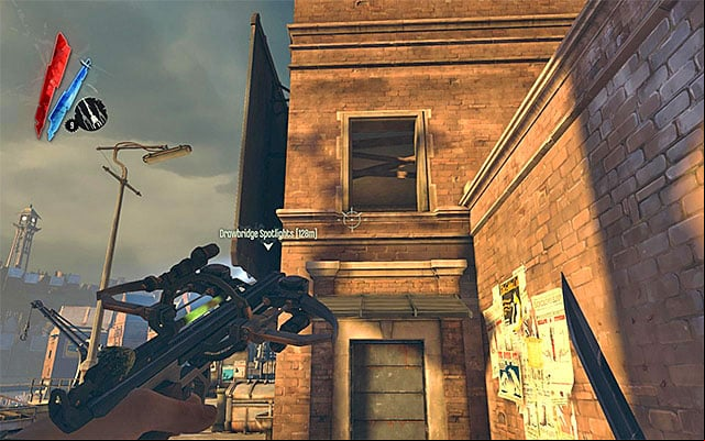 I suggest that you wind up by exploring apartments located the closest to the drawbridge - Exploring Pratchett's apartment and the neighboring houses - Mission 4 - The Royal Physician - Dishonored - Game Guide and Walkthrough