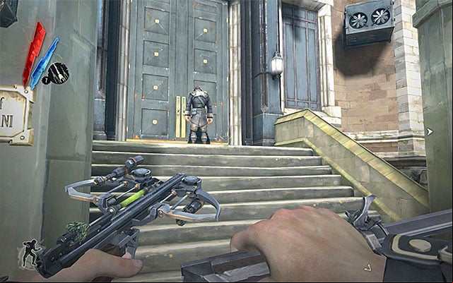 You have, probably, already visited Dr Galvani's flat during the second mission, so you should already be acquainted with the place - Finding Crowley in Dr Galvani's flat - Mission 3 - House of Pleasure - Dishonored - Game Guide and Walkthrough