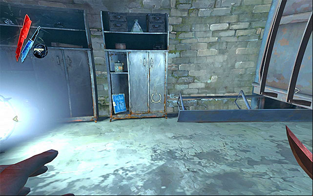 BLUEPRINT 1/1 (Incandescent Puzzle) - The blueprint is hidden in the storage room in the distillery building - Blueprints - locations - Collectibles - Dishonored - Game Guide and Walkthrough