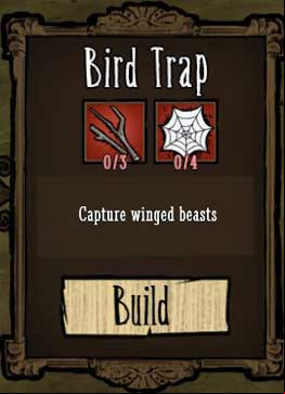 Birds are another good source of food - Hunting - How to get food - Dont Starve - Game Guide and Walkthrough