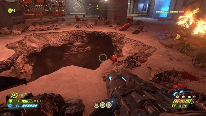 Now go through the corridors deeper into the facility and use the elevator - Doom Eternal: Arc Complex walkthrough - Levels walkthrough - Doom Eternal Guide