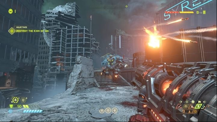 You return to Earth to stop the Icon of Sin - Doom Eternal: Final Sin walkthrough - Levels walkthrough - Doom Eternal Guide