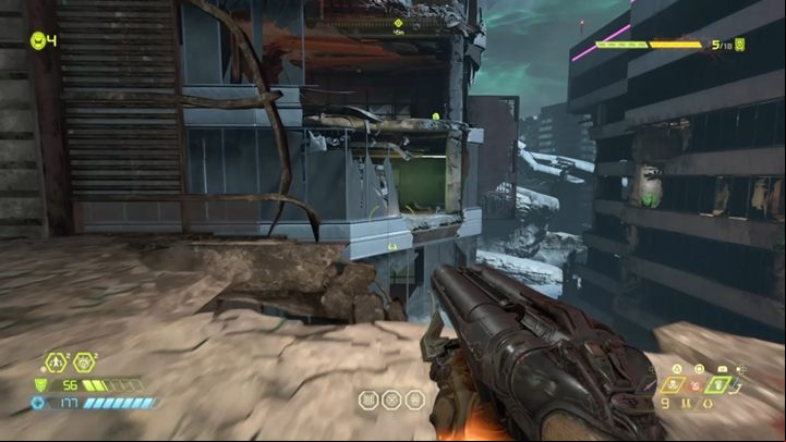 A giant wave of the most powerful demons awaits upstairs - Doom Eternal: Final Sin walkthrough - Levels walkthrough - Doom Eternal Guide