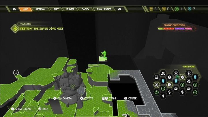 3 - Doom Eternal: Super Gore Nest secrets maps and location - Collectibles and secrets - Doom Eternal Guide