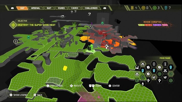 8 - Doom Eternal: Super Gore Nest secrets maps and location - Collectibles and secrets - Doom Eternal Guide
