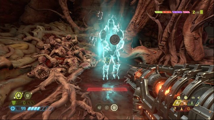 You will find this secret at the end of corridor - Doom Eternal: Super Gore Nest secrets maps and location - Collectibles and secrets - Doom Eternal Guide