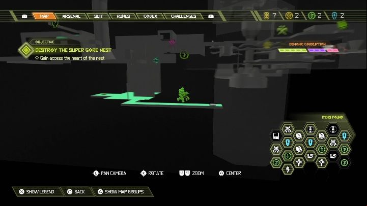 21 - Doom Eternal: Super Gore Nest secrets maps and location - Collectibles and secrets - Doom Eternal Guide