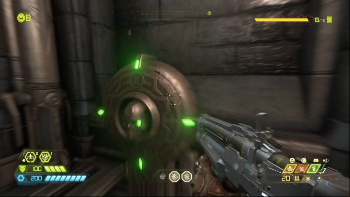 You have to unlock a age in order to collect this secret - Doom Eternal: Sentinel Prime secrets maps and location - Collectibles and secrets - Doom Eternal Guide