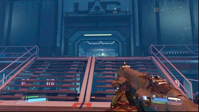 Once the final demon dies, go forward ahead of the computer you have recently used - Doom: VEGA Central Processing Walkthrough - Walkthrough - Doom Game Guide & Walkthrough