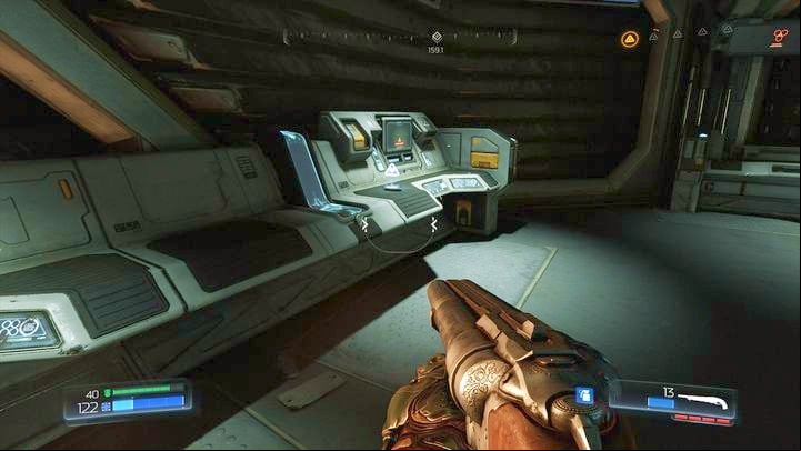 Once you kill all monsters you can pick up the Data Log hidden there and use the Combat Drone - Doom: All secrets in Argent Energy Tower - Secrets - Doom Game Guide & Walkthrough