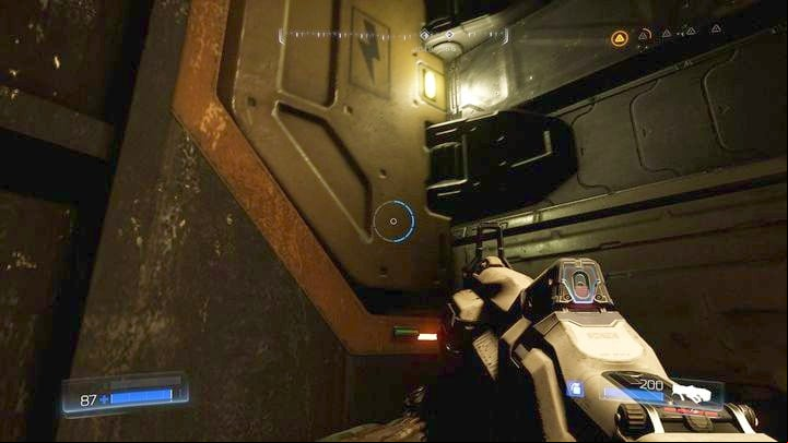 Once you get there, turn around and look left - Doom: All secrets in Argent Energy Tower - Secrets - Doom Game Guide & Walkthrough