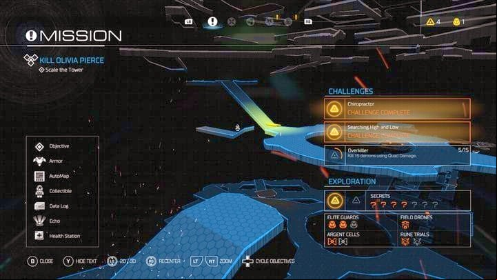 1 - Doom: All secrets in Argent Energy Tower - Secrets - Doom Game Guide & Walkthrough
