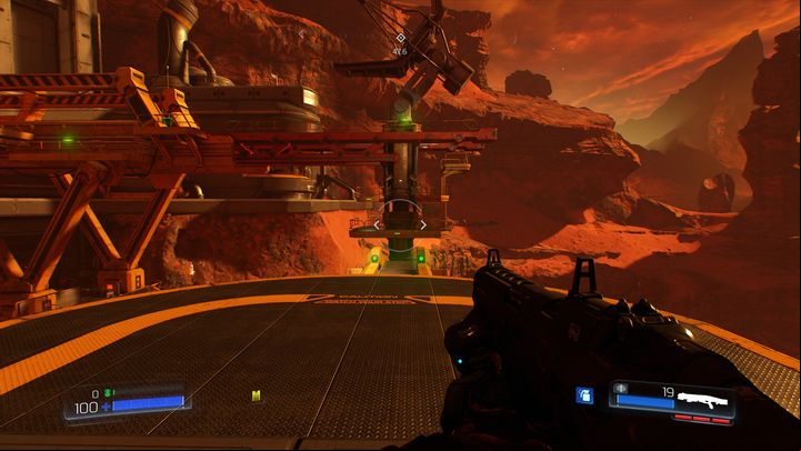 Now you must get to the place marked on the map - Doom: Resource Operations Walkthrough - Walkthrough - Doom Game Guide & Walkthrough