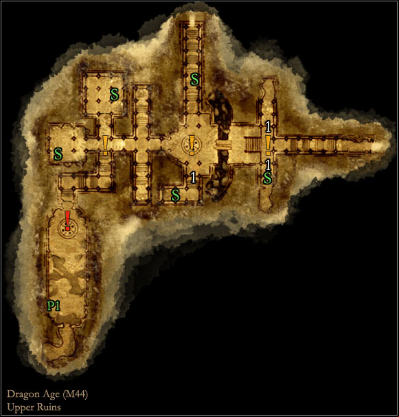 4 - Dragon Age Origins: Brecilian forest main map - World Atlas - Maps - Main areas - Dragon Age: Origins Game Guide