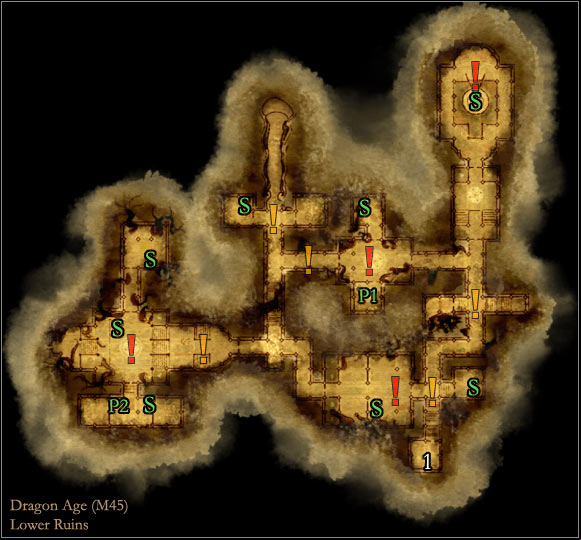 5 - Dragon Age Origins: Brecilian forest main map - World Atlas - Maps - Main areas - Dragon Age: Origins Game Guide