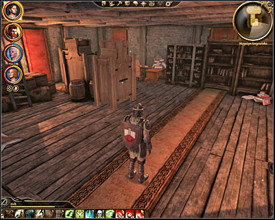 - Once youve successfully completed Saving the queen quest visit arl Eamons room in his estate and youll meet Riordan (M71, 1) - Dragon Age Origins: Denerim main map - World Atlas - Maps - Main areas - Dragon Age: Origins Game Guide