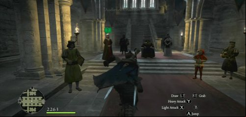 You'll get further instructions from Aldous - he's usually in the throne room - Come to Court - Act II - Dragons Dogma - Game Guide and Walkthrough