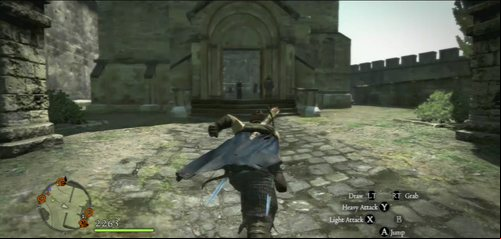 With the tablet, go to the priest Joffrey in Gran Soren's Cathedral - The Dragons Tongue - Act II - Dragons Dogma - Game Guide and Walkthrough