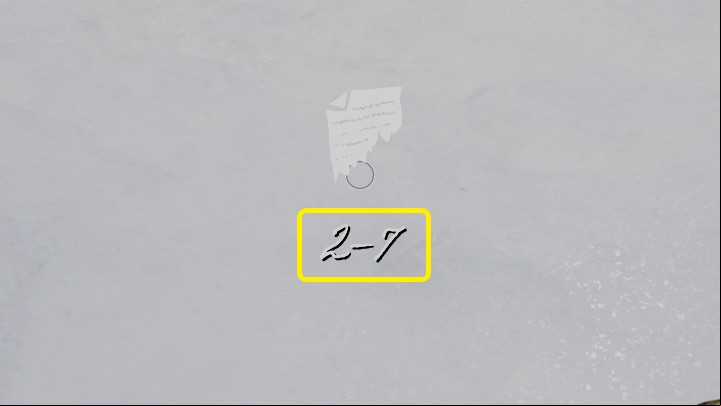 When you find one of the clues and drag it to the inventory bar, two numbers will appear on the screen for a few seconds, separated by a dash - the first number is the position and the second is the corresponding code number - Dread Hunger: Armory - how to get there? - FAQ - Dread Hunger Guide