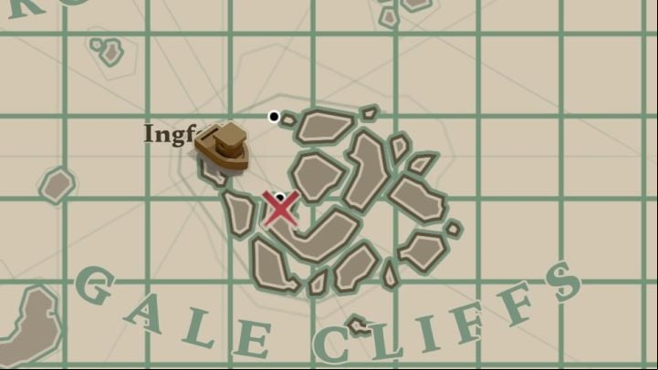 You can unlock the Best Before Pursuit in Ingfell town in Gale Cliffs - this is the south-eastern part of the world map - Dredge: Best Before - Pursuits - Dredge Guide