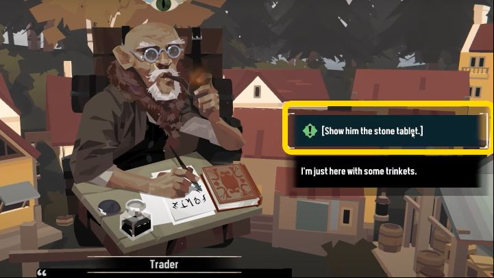 Show him the Tablets - Dredge: Stone Tablets - Pursuits - Dredge Guide