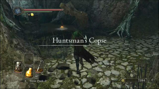 Light the bonfire - Huntsmans Copse - the way to Undead Purgatory - Walkthrough - Dark Souls II - Game Guide and Walkthrough
