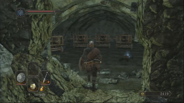 You need to dodge, quickly - Forest Of The Fallen Giants (II) - Walkthrough - Dark Souls II - Game Guide and Walkthrough
