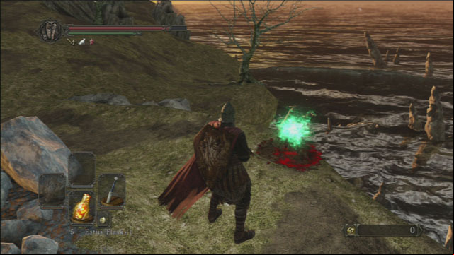 You can retrieve the souls that you lose - 3. Level Up - 2. The first day in Dark Souls 2 - Dark Souls II - Game Guide and Walkthrough