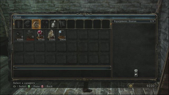 The bartering window - 6. Barter - 4. Healing - Dark Souls II - Game Guide and Walkthrough