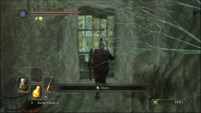 Open the broken door - Brightstone Cove Of Tseldora - Queens Lair - Walkthrough - Dark Souls II - Game Guide and Walkthrough