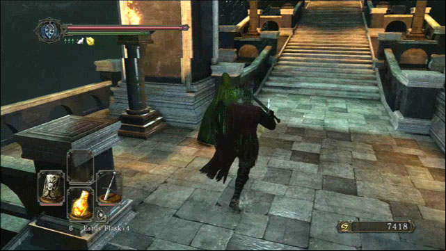 Cross the bridge - Shrine Of Winter - Walkthrough - Dark Souls II - Game Guide and Walkthrough