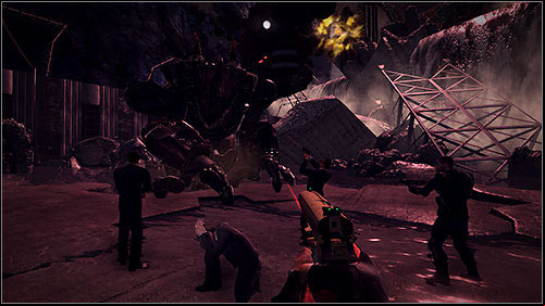 There's not much more to add - the tactic is very similar to the Cycloid fight from the beginning of the game - 23. Final Battle - Campaign - Duke Nukem Forever - Game Guide and Walkthrough
