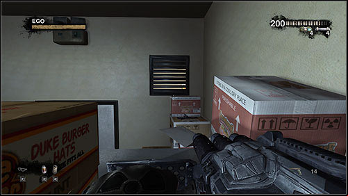 On the other side there's a room flooded with electrified water - 12.2. Duke Burger: Part 2 - Campaign - Duke Nukem Forever - Game Guide and Walkthrough