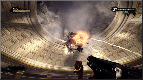 The fatty will change your companions into two Pigs, so firstly take care of them and then move on to attacking the mini boss - 5.3. The Lady Killer: Part 3 - Campaign - Duke Nukem Forever - Game Guide and Walkthrough