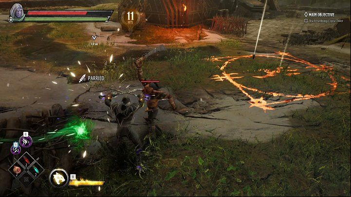 The enemies you encounter on your way deal a lot of damage, especially at higher difficulty levels, so it is recommended to practice dodges, blocks and parrying blows from the very beginning - Dark Alliance: Beginners Guide - Basics - Dark Alliance Guide