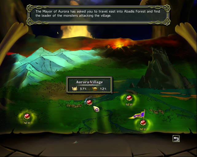 The flag marks the location that you should go to - Chapter 1 - Destiny - Walkthrough - Dust: An Elysian Tail - Game Guide and Walkthrough