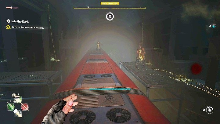 Once again, start the fight with eliminating acid-spitting enemies first so that they don't interfere later on - Dying Light 2: Into The Darkness - walkthrough - Story quest - Dying Light 2 Guide