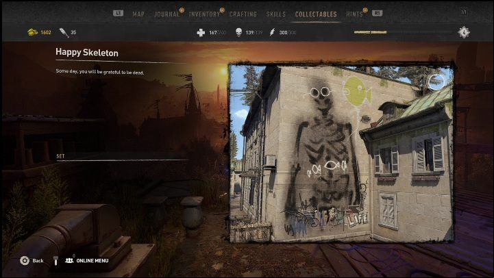 You should encounter this tag while running through the main street - Dying Light 2: Graffiti Tags (Trinity) - list of all - Trinity - Dying Light 2 Guide