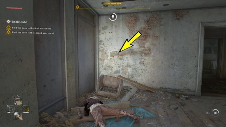 Get rid of all Infected and search the rooms - Dying Light 2: Book Club 1 - walkthrough - Book Club tasks - Dying Light 2 Guide