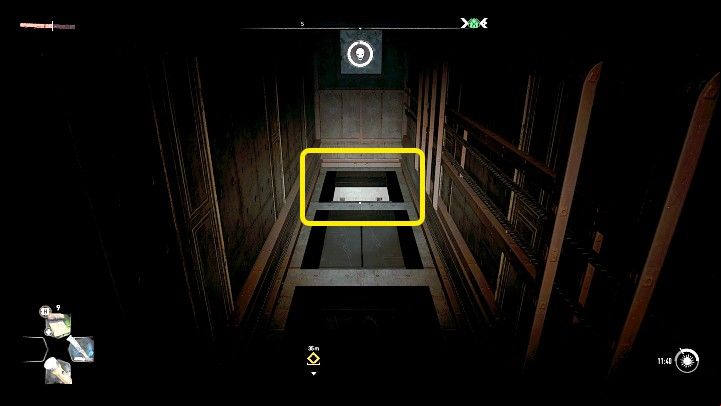 Another shorter solution is to reach the open door two floors higher - climb the wall and then jump to the place marked in the above screenshot - Dying Light 2: The Lost Light - walkthrough - Story quest - Dying Light 2 Guide